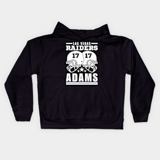 Las Vegas Raiders Adams 17 American Football Retro Kids Hoodie